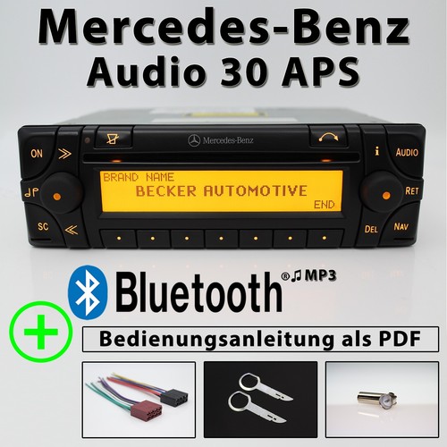 Original mercedes audio - mercedes, 30
