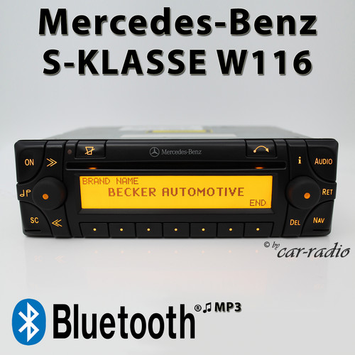 Original mercedes w116 - original, radio