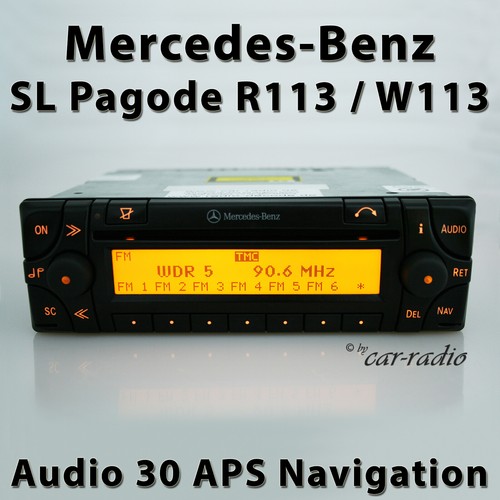 Original mercedes audio aps - mercedes,