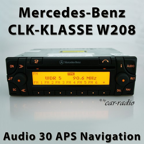 Original mercedes audio aps - mercedes,