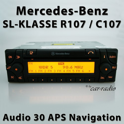 Original mercedes audio aps - mercedes,