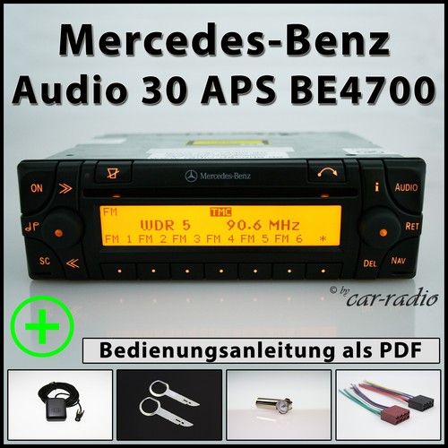 Original mercedes audio aps - mercedes,