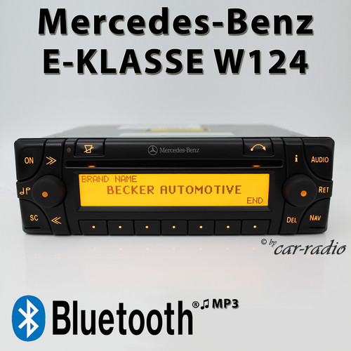 Original mercedes w124 radio - w124,