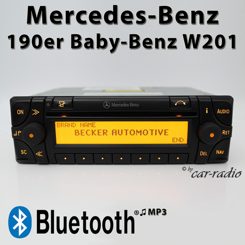 Original mercedes w201 radio - original,