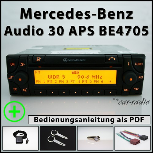 Original mercedes audio - mercedes, aps