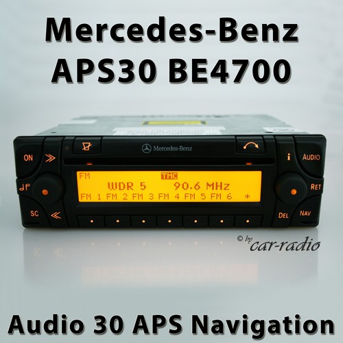 Original mercedes audio aps - mercedes,